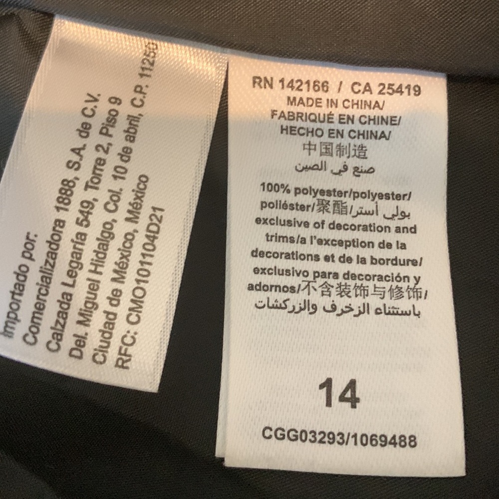 Nordstrom Habitual 3/4 length nylon jacket - Picture 8 of 8
